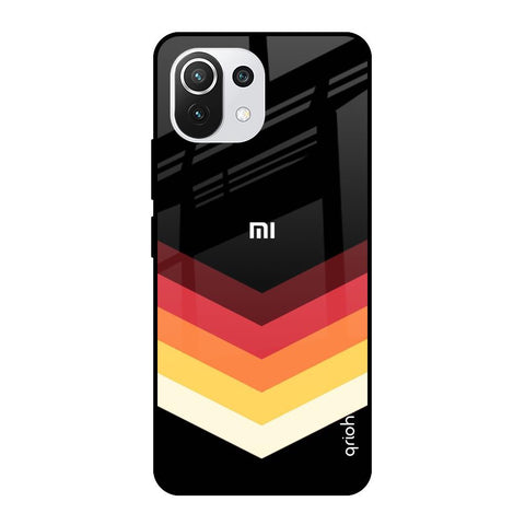 Abstract Arrow Pattern Glossy Case For Mi 11 Lite NE 5G