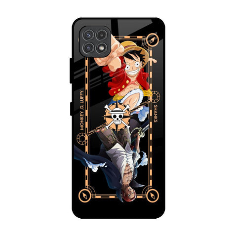 Shanks & Luffy Glossy Case for Samsung Galaxy F42 5G