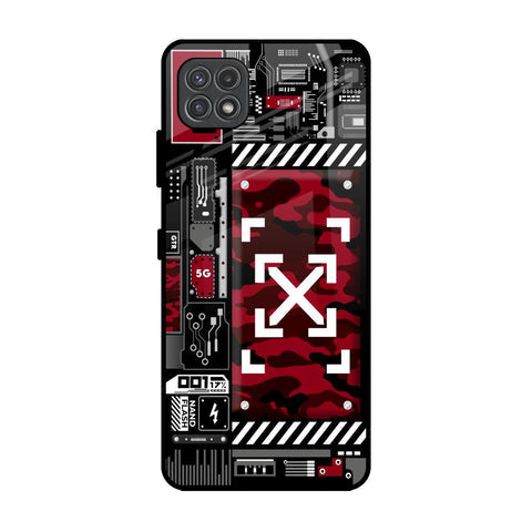 Technology Art Glossy Case for Samsung Galaxy F42 5G