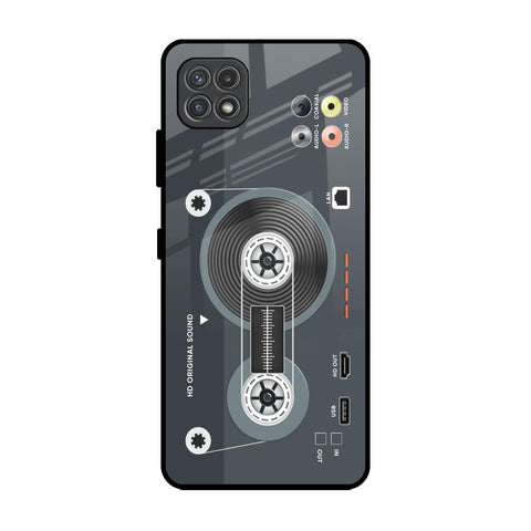 Retro Recorder Glossy Case for Samsung Galaxy F42 5G