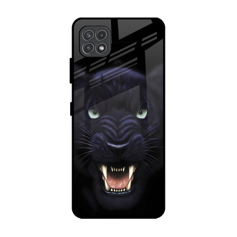 Angry Black Leopard Glossy Case for Samsung Galaxy F42 5G