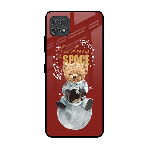 Astronaut Bear Glossy Case for Samsung Galaxy F42 5G