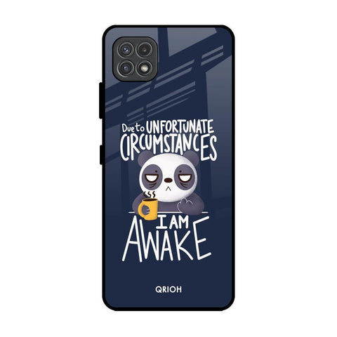 Struggling Panda Glossy Case for Samsung Galaxy F42 5G