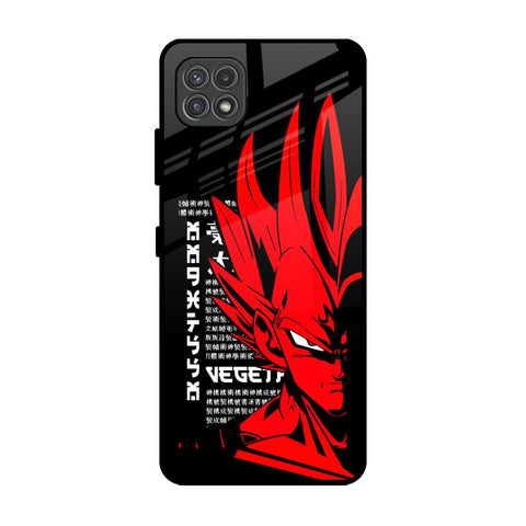 Red Vegeta Glossy Case for Samsung Galaxy F42 5G