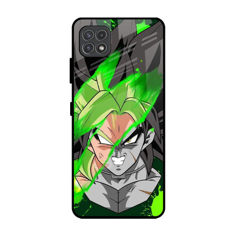 Anime Green Splash Glossy Case for Samsung Galaxy F42 5G