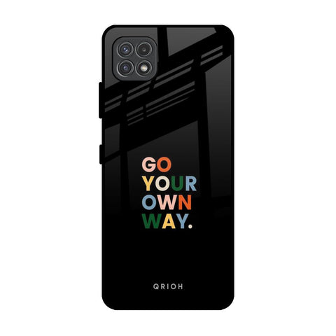 Go Your Own Way Glossy Case for Samsung Galaxy F42 5G