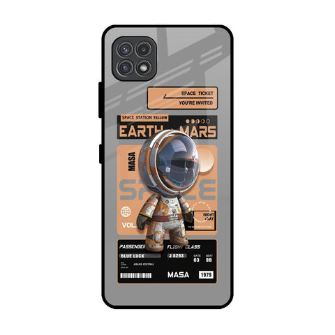Space Ticket Glossy Case for Samsung Galaxy F42 5G