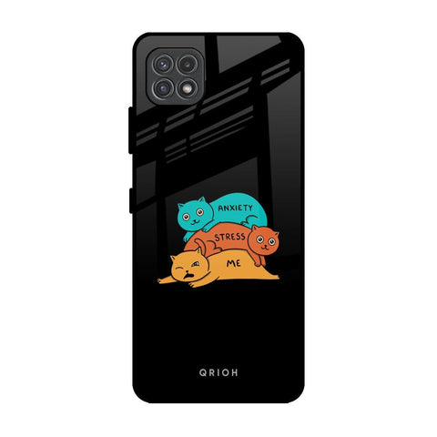 Anxiety Stress Glossy Case for Samsung Galaxy F42 5G