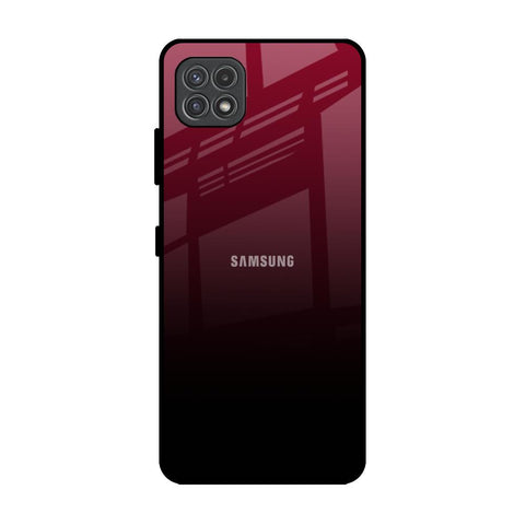 Wine Red Glossy Case For Samsung Galaxy F42 5G