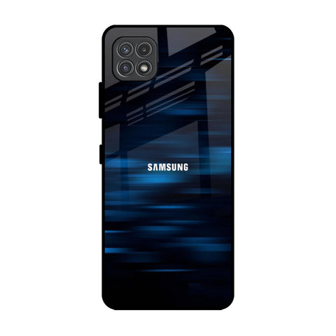 Blue Rough Abstract Glossy Case for Samsung Galaxy F42 5G