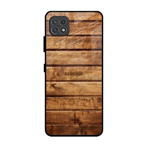 Wooden Planks Glossy Case for Samsung Galaxy F42 5G