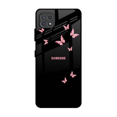 Fly Butterfly Glossy Case for Samsung Galaxy F42 5G