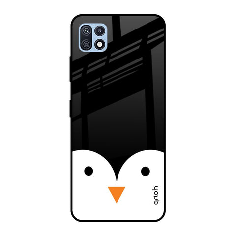 Cute Penguin Glossy Case for Samsung Galaxy F42 5G