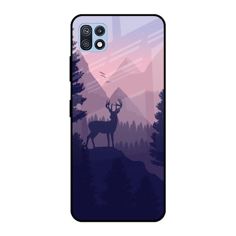 Deer In Night Glossy Case For Samsung Galaxy F42 5G