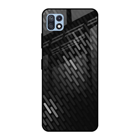 Dark Abstract Pattern Glossy Case For Samsung Galaxy F42 5G