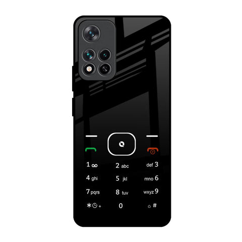 Classic Keypad Pattern Glossy Case for Mi 11i HyperCharge