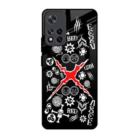 Red Zone Glossy Case for Mi 11i HyperCharge