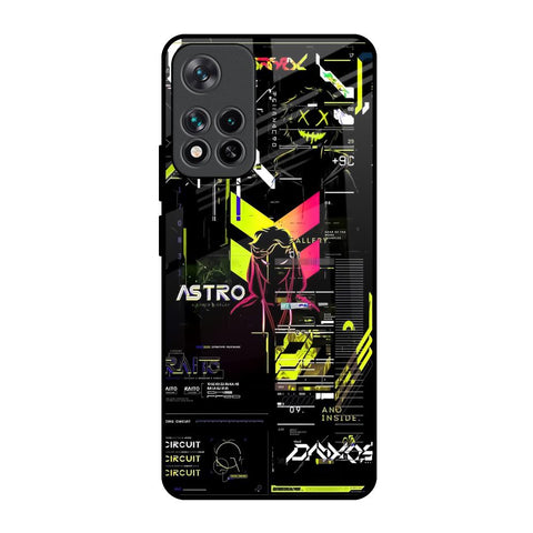 Astro Glitch Glossy Case for Mi 11i HyperCharge