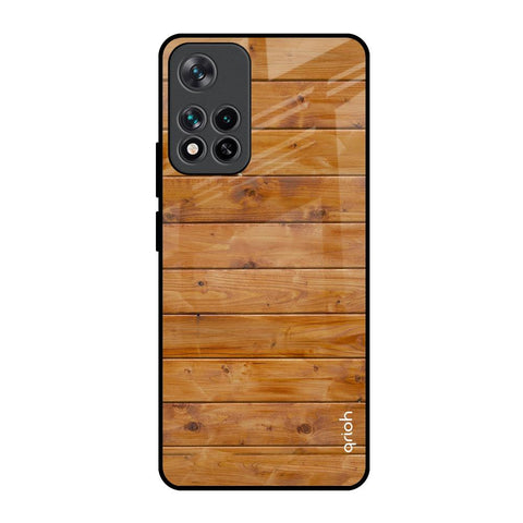 Timberwood Glossy Case for Mi 11i HyperCharge