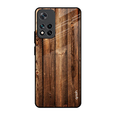 Timber Printed Glossy Case for Mi 11i HyperCharge