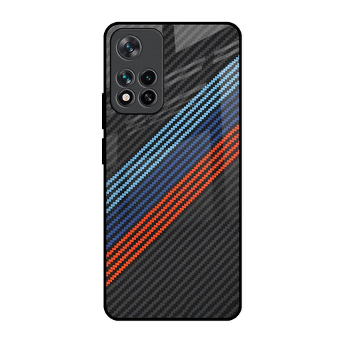 Carbon Inspired Glossy Case for Mi 11i HyperCharge