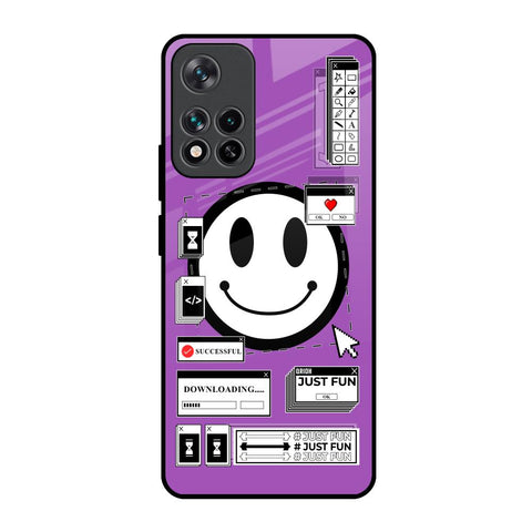Code with Smile Glossy Case for Mi 11i HyperCharge