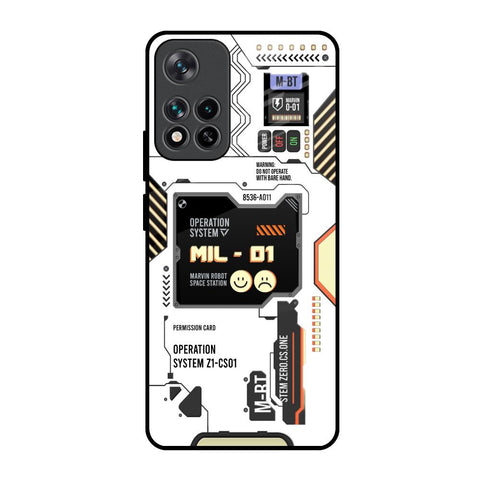 Tech Display Glossy Case for Mi 11i HyperCharge