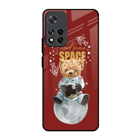 Astronaut Bear Glossy Case for Mi 11i HyperCharge