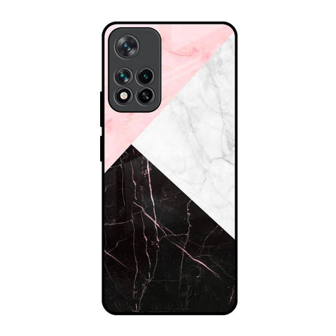 Marble Collage Art Glossy Case For Mi 11i HyperCharge