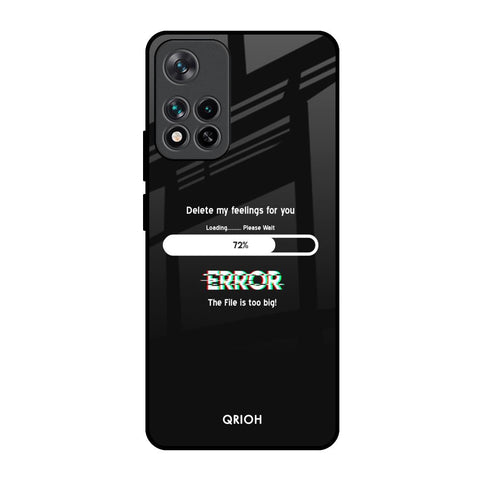 Error Glossy Case for Mi 11i HyperCharge