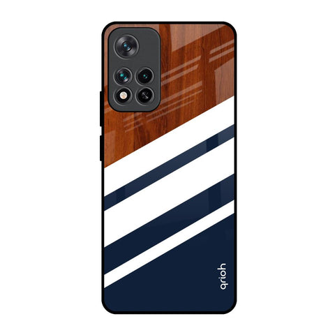 Bold Stripes Glossy Case for Mi 11i HyperCharge