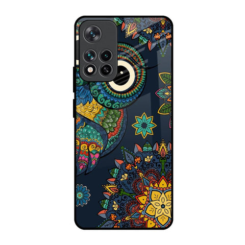 Owl Art Glossy Case for Mi 11i HyperCharge