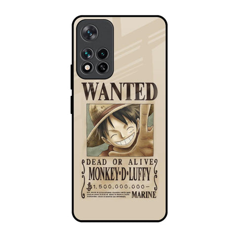 Luffy Wanted Glossy Case for Mi 11i HyperCharge