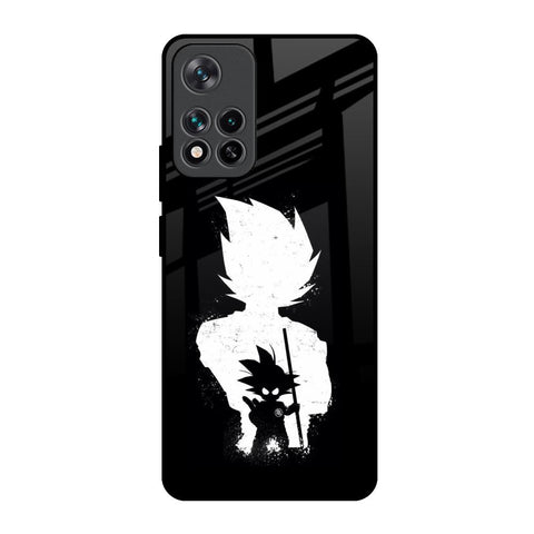 Monochrome Goku Glossy Case for Mi 11i HyperCharge