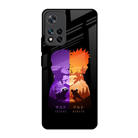 Minimalist Anime Glossy Case for Mi 11i HyperCharge