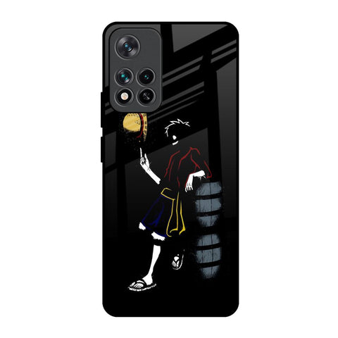 Luffy Line Art Glossy Case for Mi 11i HyperCharge