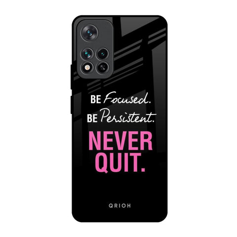 Be Focused Glossy Case for Mi 11i HyperCharge