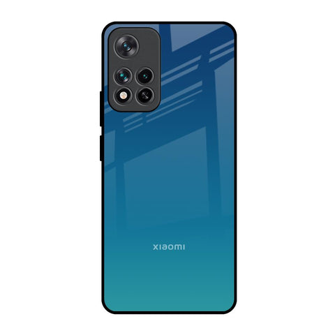 Celestial Blue Glossy Case For Mi 11i HyperCharge