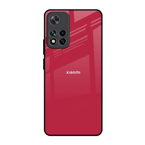 Solo Maroon Glossy case for Mi 11i HyperCharge
