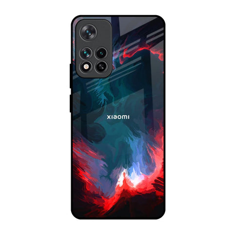 Brush Art Glossy Case For Mi 11i HyperCharge