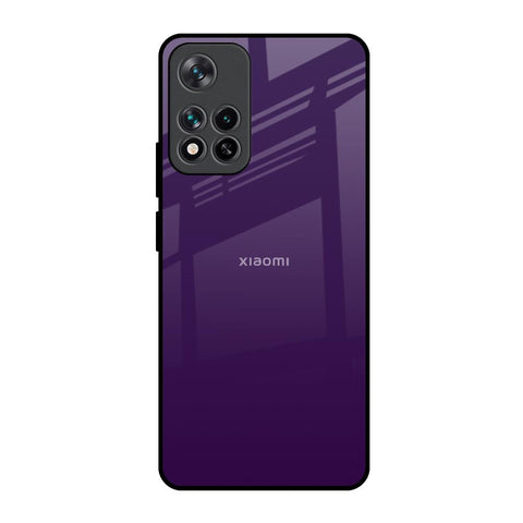Dark Purple Glossy Case for Mi 11i HyperCharge
