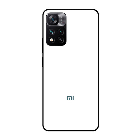 Arctic White Glossy Case for Mi 11i HyperCharge