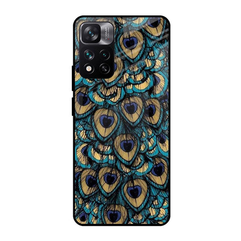Peacock Feathers Glossy case for Mi 11i HyperCharge