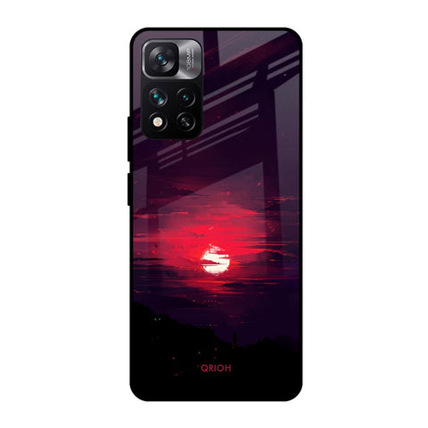 Morning Red Sky Glossy Case For Mi 11i HyperCharge
