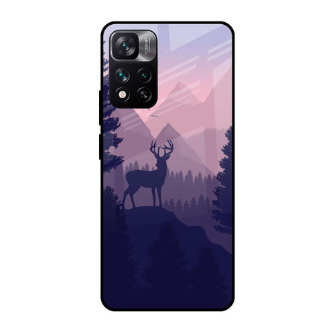 Deer In Night Glossy Case For Mi 11i HyperCharge