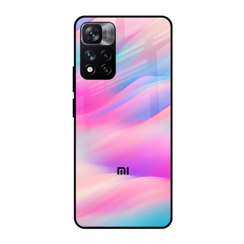 Colorful Waves Glossy case for Mi 11i HyperCharge
