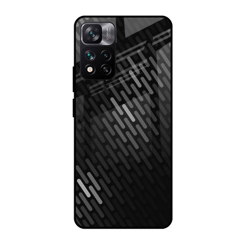Dark Abstract Pattern Glossy Case For Mi 11i HyperCharge