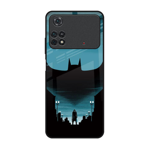 Cyan Bat Glossy Case for Poco M4 Pro