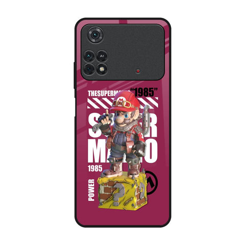 Gangster Hero Glossy Case for Poco M4 Pro