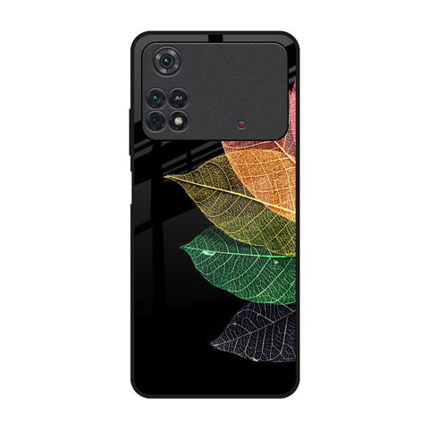 Colorful Leaves Glossy Case for Poco M4 Pro